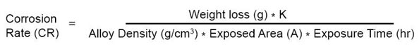 corrosion testing