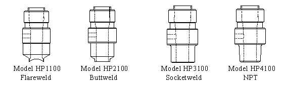 HP Access Fitting Bodies